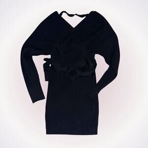 The Vintage Shop Knit Long Sleeve Mini Dress | Sz S